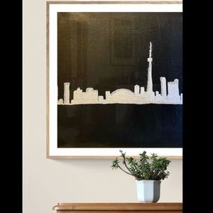 Toronto Skyline with Sparkles